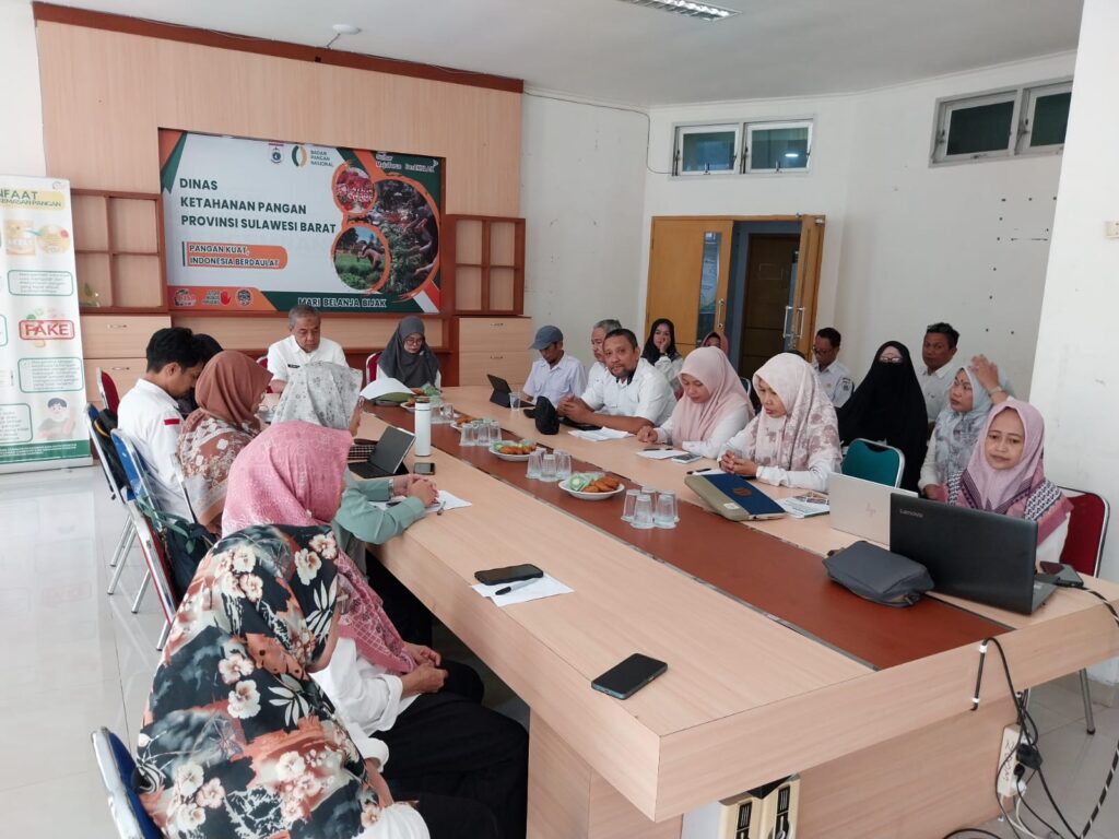 Rapat Koordinasi dan Pembentukan Tim Penyusunan Peta Ketahanan dan Kerentanan Pangan (FSVA) Provinsi Sulawesi Barat Tahun 2025