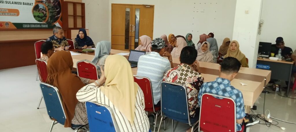 Dinas Ketahanan Pangan Provinsi Sulawesi Barat Gelar Rapat Persiapan Lomba HUT RI ke-80