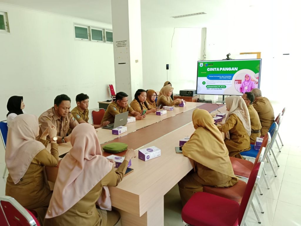 Dinas Ketahanan Pangan Sulbar Gelar Sosialisasi dan Pembentukan Tim Efektif Aksi Perubahan Cinta Pangan