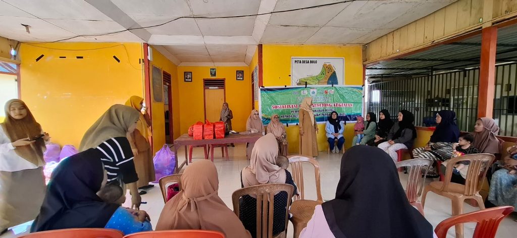 Dinas Ketahanan Pangan Salurkan Bantuan Pangan Bergizi untuk Balita dan Ibu Hamil di Kecamatan Bulo dan Matangnga